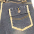 KENKO JEAN PARIS バイカラー ストレッチ ブーツカットデニム レディース 27
