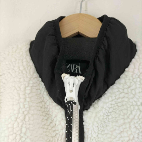 ザラ ZARA ジップアップボアジャケット レディース import:M