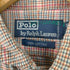 ポロバイラルフローレン Polo by RALPH LAUREN 香港製 ホリゾンタルカラー チェックシャツ メンズ 15 1/2-34