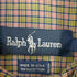 ラルフローレン RALPH LAUREN USA製 ポニー刺繍 チェック BDシャツ メンズ import:L