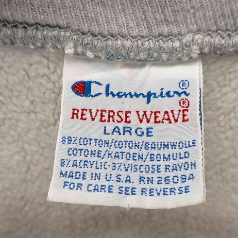 チャンピオン Champion 90S USA製 MAARYLAND ワッペン REVERSE WEAVE スウェット メンズ import:L