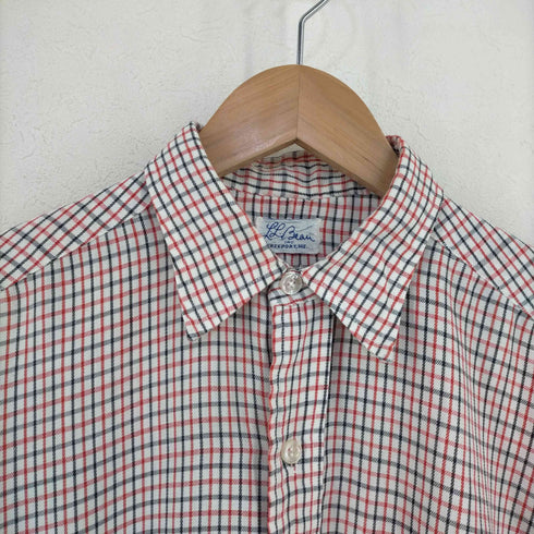 エルエルビーン L.L.Bean 筆記体タグ グラフチェック レギュラーカラーシャツ メンズ