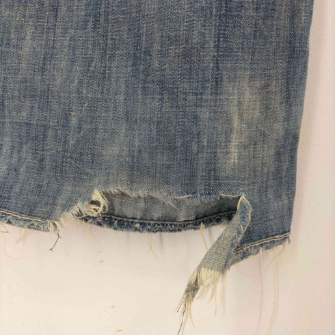 ゲス GUESS GUESS PREMIUM 90-00s Falcon ポケットスタッズ ローライズ ダメージブーツカットデニム メンズ W29
