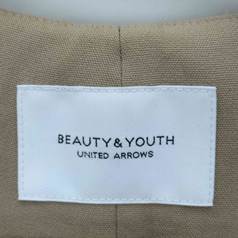 ビューティーアンドユースユナイテッドアローズ BEAUTY & YOUTH UNITED ARROWS 22SS カラーレス ジレ レディース