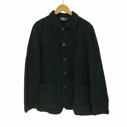 ポロバイラルフローレン Polo by RALPH LAUREN モールスキン シャツ カバーオール ジャケット メンズ import:L