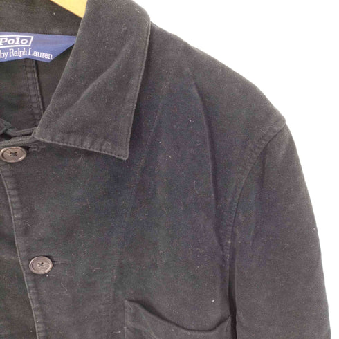 ポロバイラルフローレン Polo by RALPH LAUREN モールスキン シャツ カバーオール ジャケット メンズ import:L