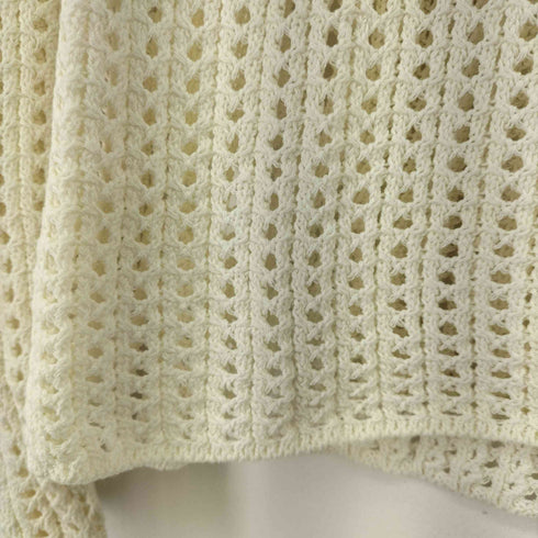 ロクビューティーアンドユースユナイテッドアローズ 6 BEAUTY & YOUTH UNITED ARROWS MESH LONG SLEEVE KNIT/ニット レディース FREE