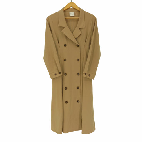 レイビームス Ray BEAMS 20SS Wテーラーカラー コート ワンピース レディース