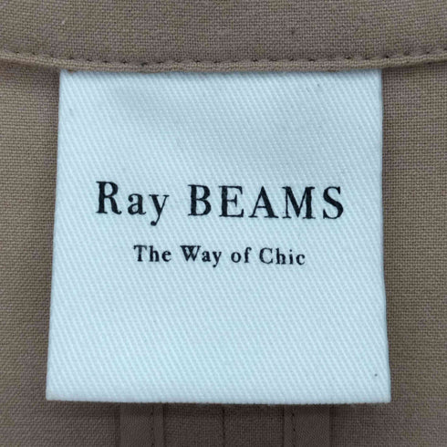 レイビームス Ray BEAMS 20SS Wテーラーカラー コート ワンピース レディース