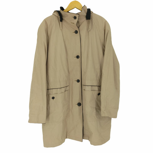 ロンドンフォグ LONDON FOG 90S TOWNE ライナー付き フーデッド ハーフコート YBSジップ レディース 14 REG