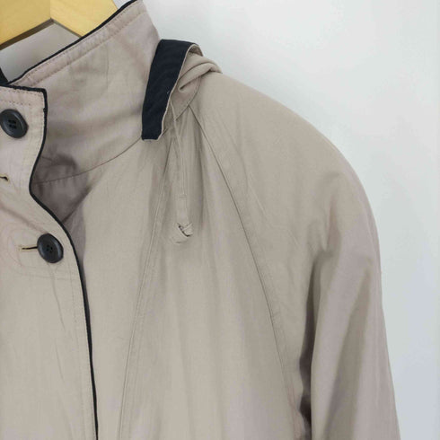 ロンドンフォグ LONDON FOG 90S TOWNE ライナー付き フーデッド ハーフコート YBSジップ レディース 14 REG