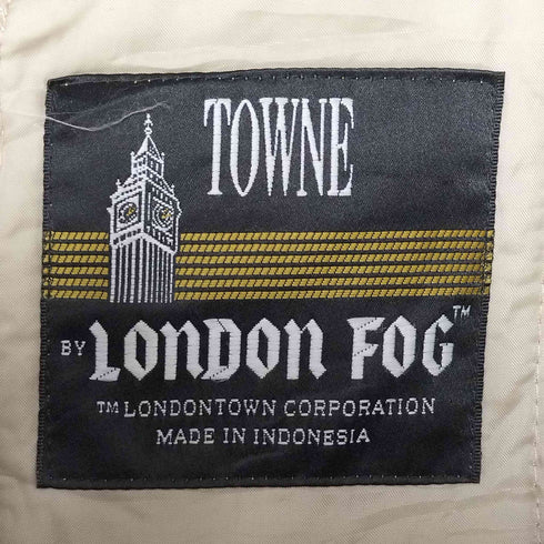 ロンドンフォグ LONDON FOG 90S TOWNE ライナー付き フーデッド ハーフコート YBSジップ レディース 14 REG