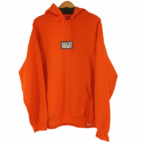 HAIGHT ロゴプリントプルオーバーパーカー メンズ JPN:XL