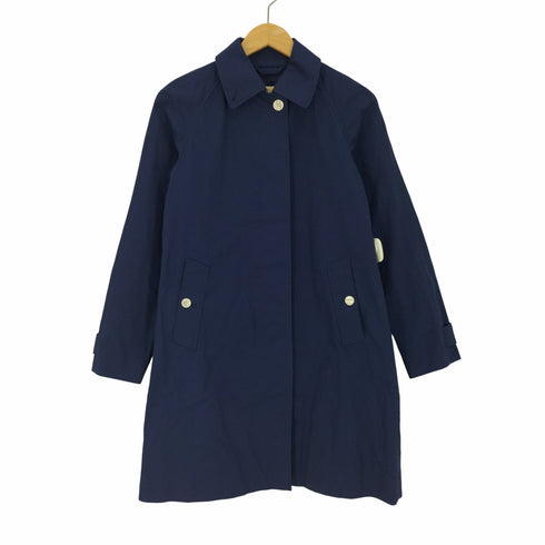 トラディショナルウェザーウェア Traditional Weatherwear FARNELL 比翼 Aライン ステンカラーコート レディース DE:34