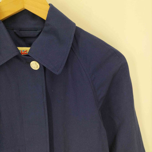 トラディショナルウェザーウェア Traditional Weatherwear FARNELL 比翼 Aライン ステンカラーコート レディース DE:34