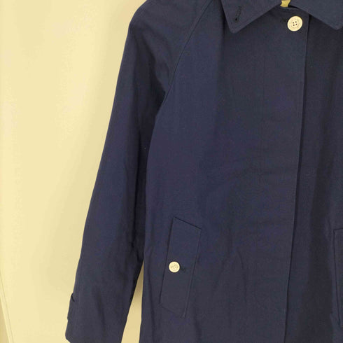 トラディショナルウェザーウェア Traditional Weatherwear FARNELL 比翼 Aライン ステンカラーコート レディース DE:34