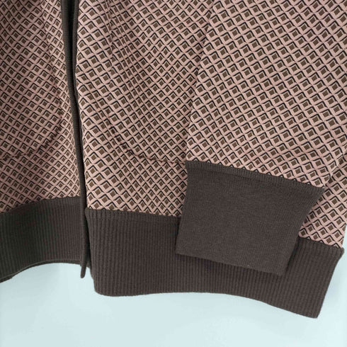 ボールジー BALLSEY 22AW キカジャカードジャージー クルーネックカーディガン レディース JPN:S