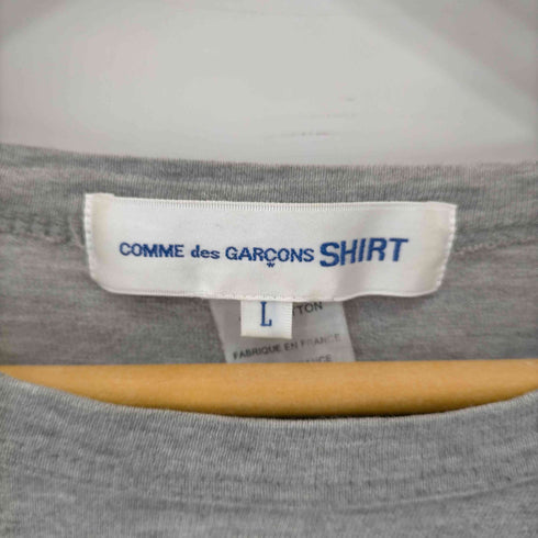 コムデギャルソンシャツ COMME des GARCONS SHIRT 袖チェック 切替え カットソー メンズ JPN:L