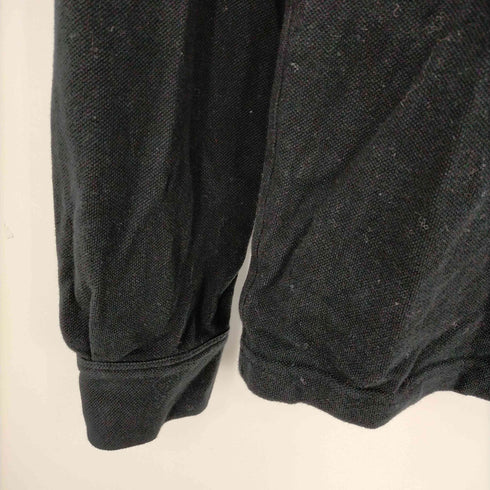 フレッドペリー FRED PERRY 同色ロゴ刺繍 鹿の子 長袖シャツ メンズ import:M