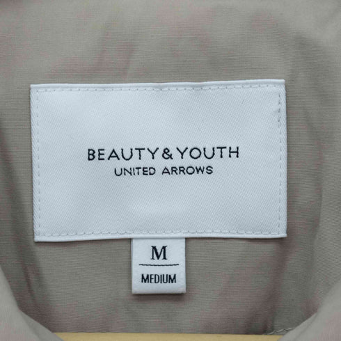 ビューティーアンドユースユナイテッドアローズ BEAUTY & YOUTH UNITED ARROWS 21SS バックタックステンカラーロングコート 撥水加工 レディース JPN:M