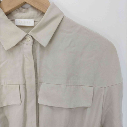 ボールジー BALLSEY 22AW セルロースモールスキン シャツワンピース レディース JPN:34