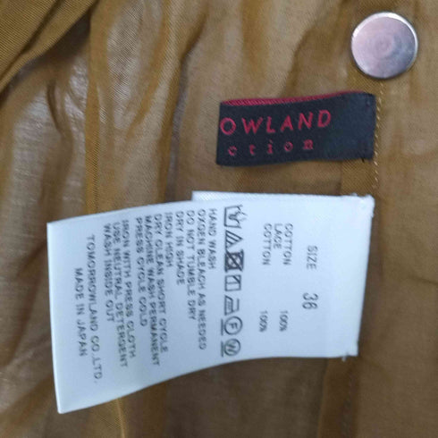 トゥモローランドコレクション TOMORROWLAND collection 22SS ルコットンオーガンジー クルーネックワンピース レディース JPN:36