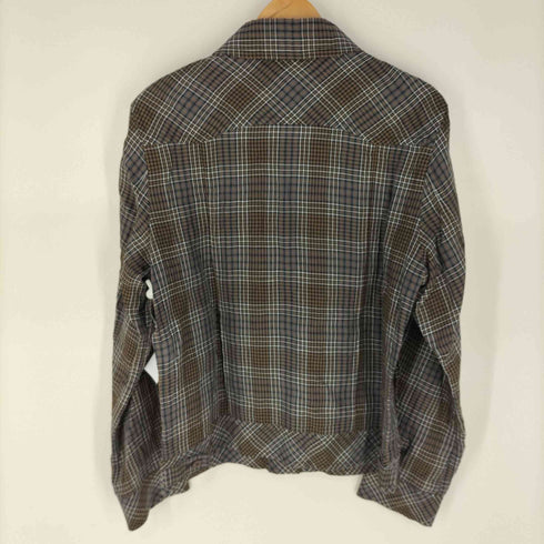 トゥモローランド TOMORROWLAND 18SS シースルーチェックブルゾン メンズ 48