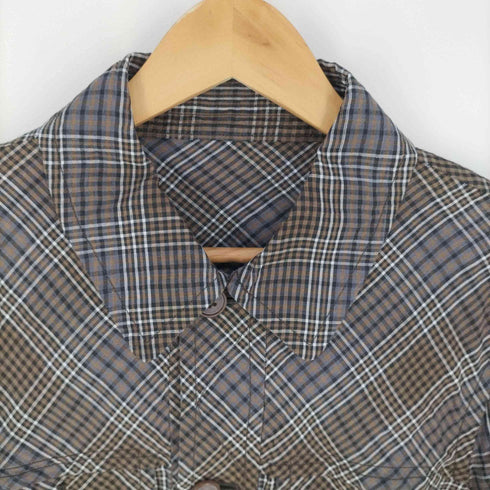 トゥモローランド TOMORROWLAND 18SS シースルーチェックブルゾン メンズ 48