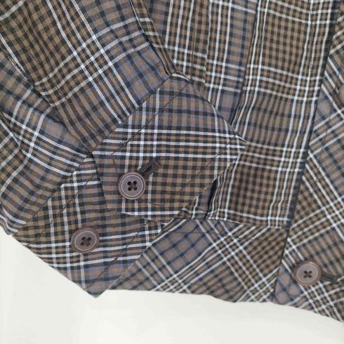 トゥモローランド TOMORROWLAND 18SS シースルーチェックブルゾン メンズ 48