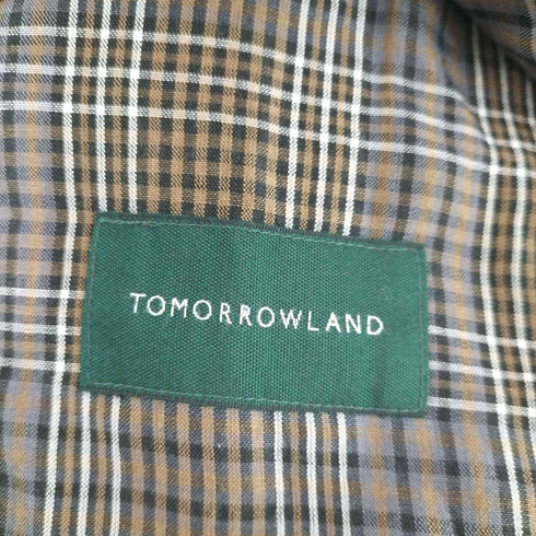 トゥモローランド TOMORROWLAND 18SS シースルーチェックブルゾン メンズ 48