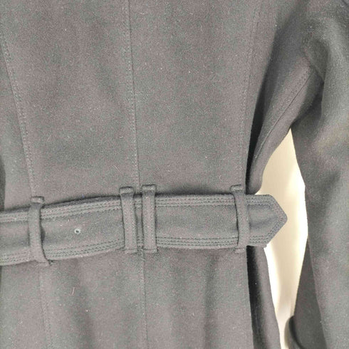 バーバリーロンドン BURBERRY LONDON カシミヤ混 裏地チェック ウールトレンチコート レディース