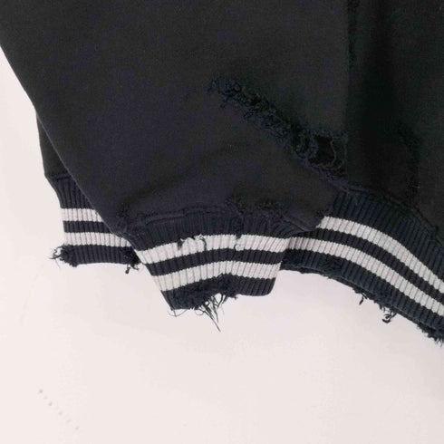 エコー ecco ロゴ刺繍 ダメージ加工 スウェット メンズ JPN:L