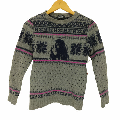 ヒステリックグラマー HYSTERIC GLAMOUR 16AW NORDIC WOMAN HEAD WOOL KNIT レディース JPN:M