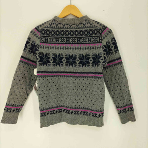 ヒステリックグラマー HYSTERIC GLAMOUR 16AW NORDIC WOMAN HEAD WOOL KNIT レディース JPN:M