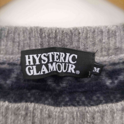 ヒステリックグラマー HYSTERIC GLAMOUR 16AW NORDIC WOMAN HEAD WOOL KNIT レディース JPN:M