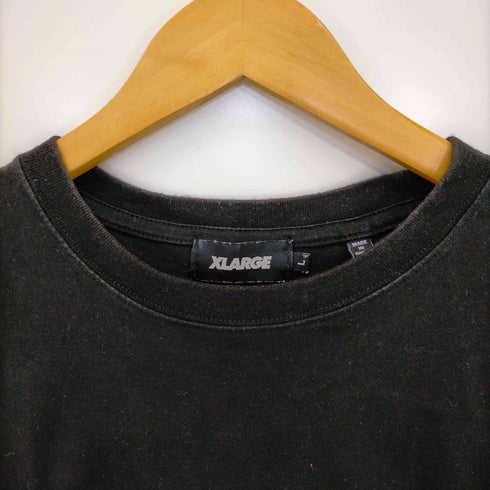 エクストララージ X-LARGE S/S TEE OG ロゴ刺繍 バックプリント クルーネックTシャツ メンズ JPN:L