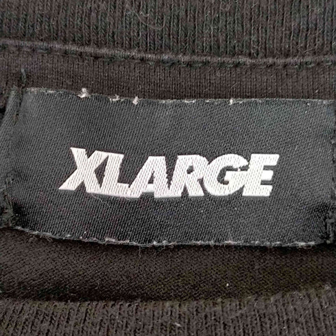 エクストララージ X-LARGE S/S TEE OG ロゴ刺繍 バックプリント クルーネックTシャツ メンズ JPN:L