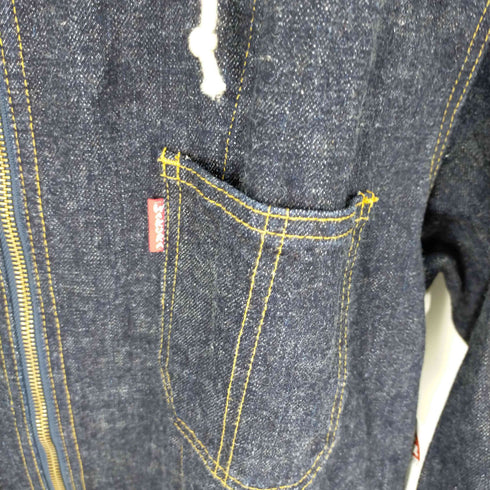 和蔵 インディゴデニムマウンテンパーカー メンズ XXL