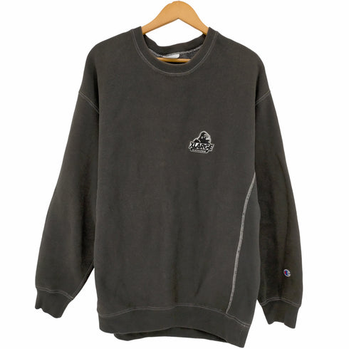 エクストララージ X-LARGE REVERSE WEAVE OVERDYE CREW SWEAT リバースウィーブ オーバーダイ クルースウェット メンズ JPN:L