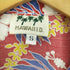 HAWAII I.D. ハワイ製 ハイビスカス 花柄 開襟 アロハ シャツ レディース import:S