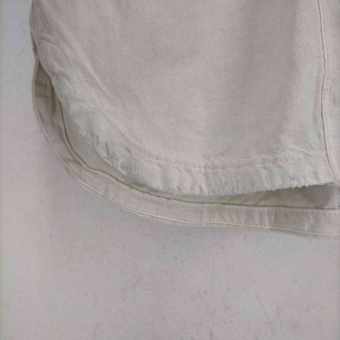ザラ ZARA ホワイトデニムシャツ レディース import:L