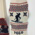 ポロラルフローレン POLO RALPH LAUREN ノルディック柄 スキー クロスカントリー ウール マフラー レディース