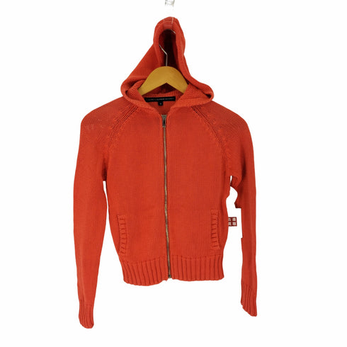 ラルフローレンスポーツ RALPH LAUREN SPORT コットン ニット ジップアップ パーカー レディース import:M