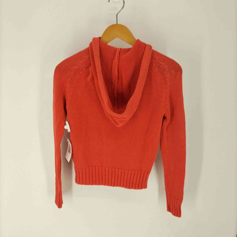 ラルフローレンスポーツ RALPH LAUREN SPORT コットン ニット ジップアップ パーカー レディース import:M