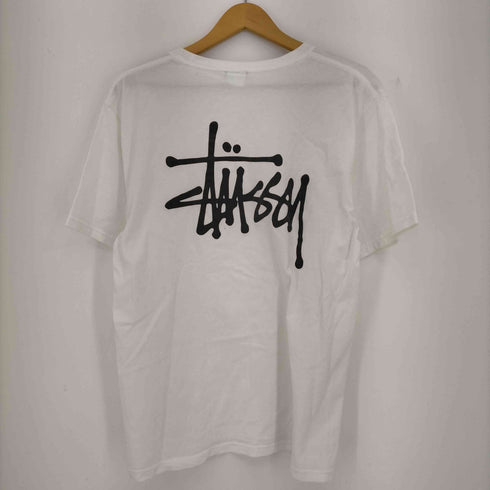 ステューシー Stussy 両面ロゴプリント クルーネックTシャツ メンズ