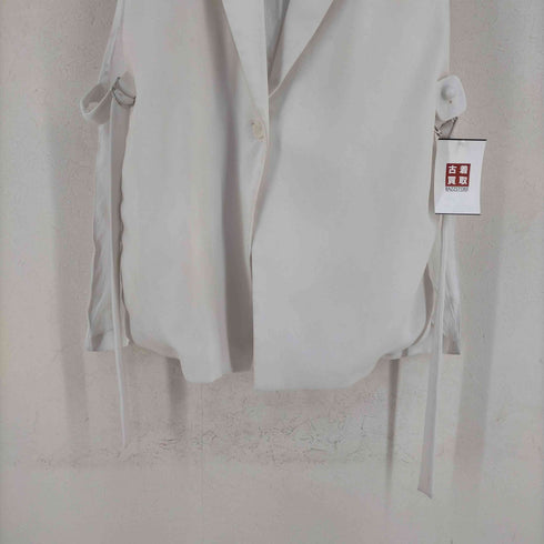ザラ ZARA VEST WITH SLIT レディース import:L