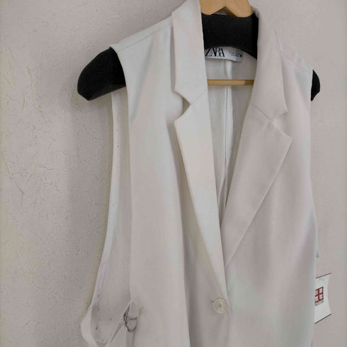 ザラ ZARA VEST WITH SLIT レディース import:L
