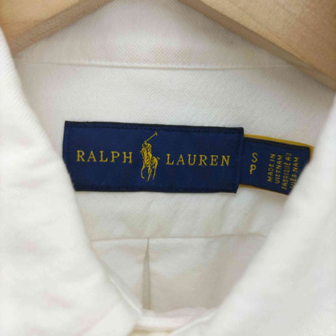 ラルフローレン RALPH LAUREN ポニー刺繍 L/S ボタンダウン シャツ レディース import:S