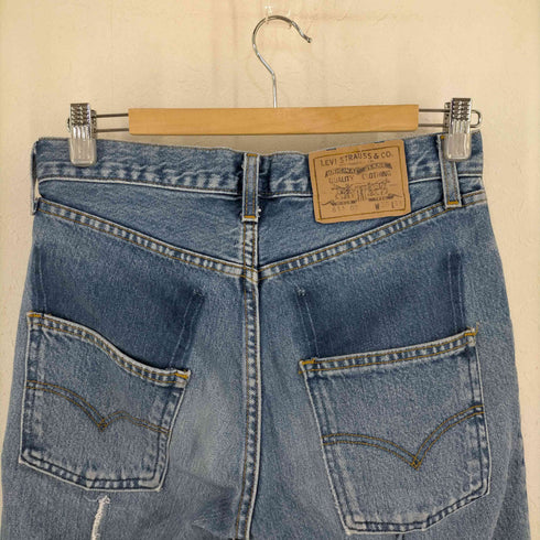 トップマン TOPMAN リメイク フリンジデニムパンツ レディース 30inch