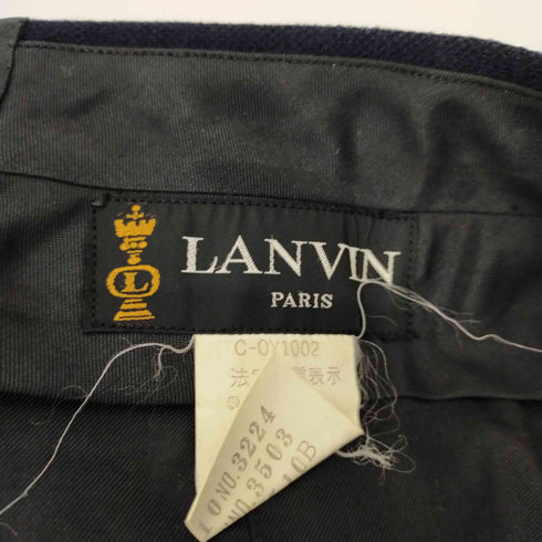 ランバン パリ LANVIN PARIS ノータックスラックスパンツ Old オールド メンズ 82